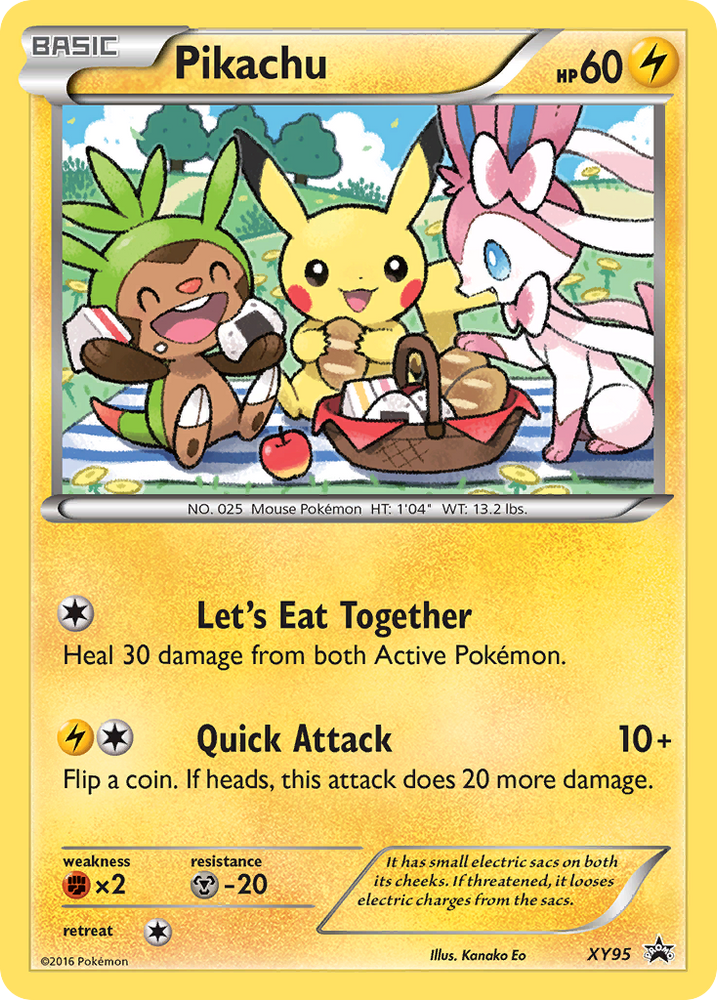 Pikachu (XY95) [XY: Black Star Promos]