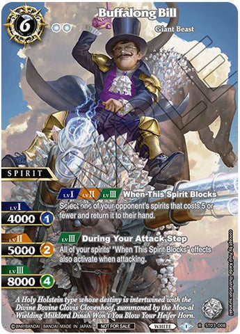 Buffalong Bill (June Influencer Collaboration) (ST03-008) [Battle Spirits Saga Promo Cards]