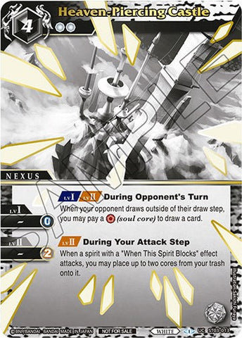 Heaven-Piercing Castle (Finalist Card Set Vol. 2) (ST03-013) [Launch & Event Promos]