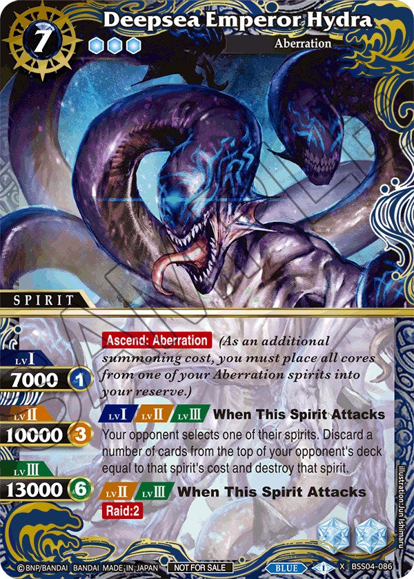 Deepsea Emperor Hydra (Grand Tour Finalist Card Set 2024 Vol. 1) (BSS04-086) [Launch & Event Promos]