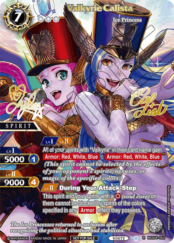 Valkyrie Calista (Grand Tour 2024 Vol. 1) (Top 16) (BSS04-062) [Launch & Event Promos]