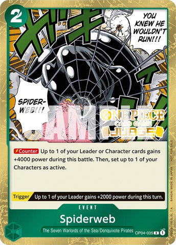 Spiderweb (Judge Pack Vol. 3) [One Piece Promotion Cards]