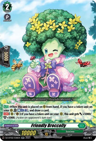 Friendly Broccolly (DZ-BT02/036EN) [Illusionless Strife]