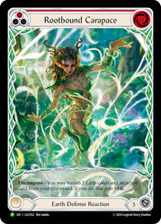 Rootbound Carapace (Red) (Extended Art) - LGS352 [LGS352] (Promo)  Rainbow Foil