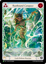 Rootbound Carapace (Blue) (Extended Art) - LGS354 [LGS354] (Promo)  Rainbow Foil