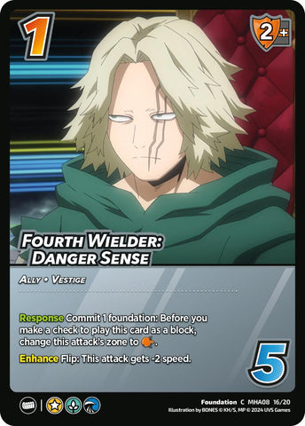 Fourth Wielder: Danger Sense [Challenger Series: My Hero Academia - Dark Hero Arc]