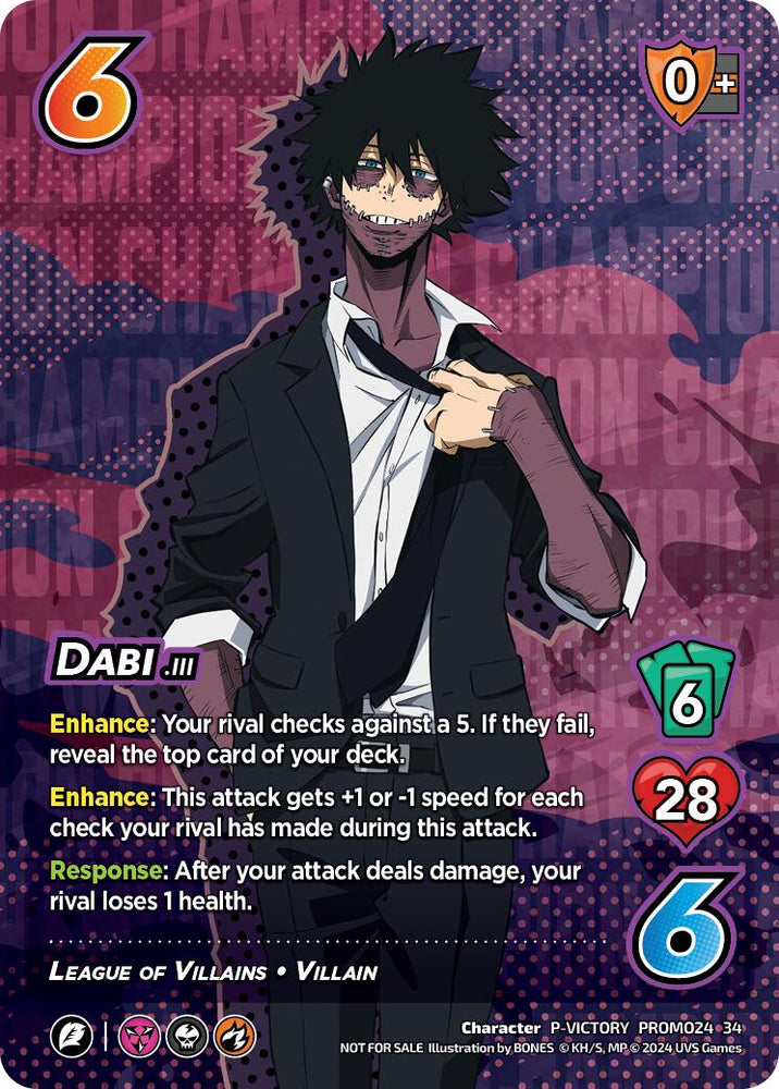 Dabi (2024 Regionals Season 2) (Victory) [Miscellaneous Promos]