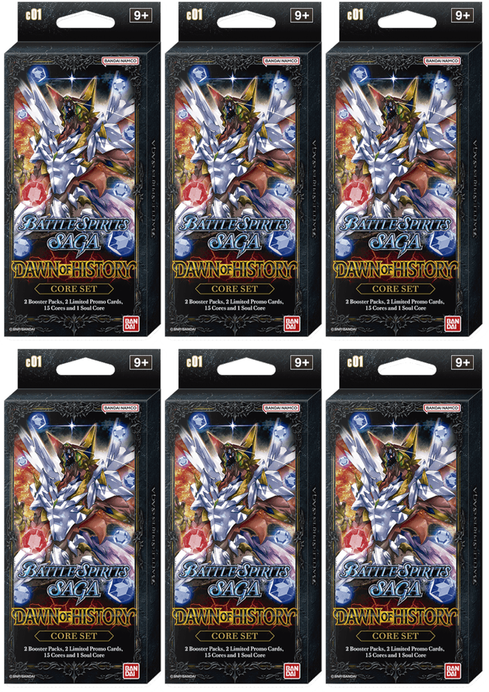 Battle Spirits Saga - Core Set 01 Display