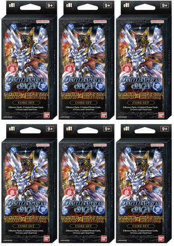 Battle Spirits Saga - Core Set 01 Display