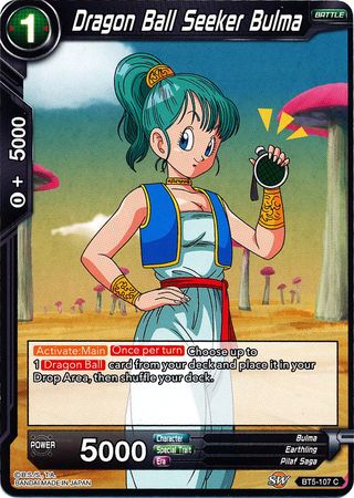 Dragon Ball Seeker Bulma (BT5-107) [Miraculous Revival]