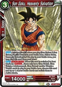 Son Goku, Heavenly Salvation (Assault of the Saiyans) [BT7-004_PR]