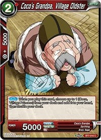 Coco's Grandpa, Village Oldster (Assault of the Saiyans) [BT7-016_PR]