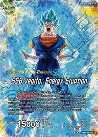 Son Goku & Vegeta // SSB Vegito, Energy Eruption (Assault of the Saiyans) [BT7-025_PR]