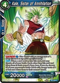 Kale, Sister of Annihilation (Assault of the Saiyans) [BT7-039_PR]