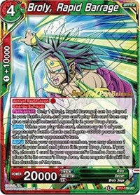 Broly, Rapid Barrage (Assault of the Saiyans) [BT7-116_PR]