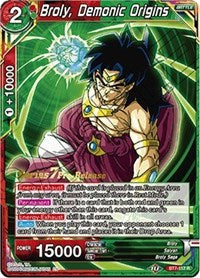 Broly, Demonic Origins (Assault of the Saiyans) [BT7-117_PR]