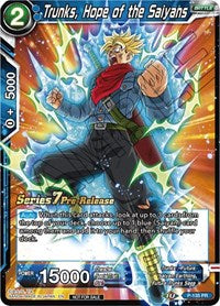 Trunks, Hope of the Saiyans (Alt Art) (Assault of the Saiyans) [P-135]