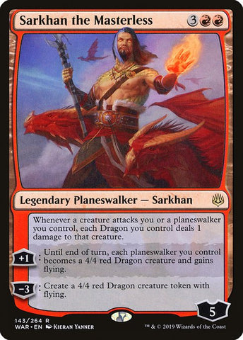 Sarkhan the Masterless [War of the Spark]