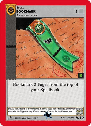 Bookmark (Kickstarter Edition) [Dingbelle Ring Leader Starter Deck]