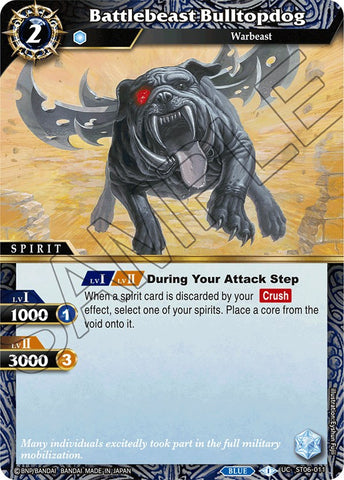 Battlebeast Bulltopdog (ST06-011) [Starter Deck 06: Bodies of Steel]