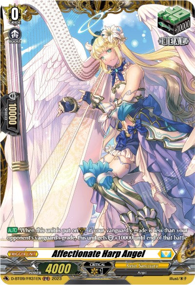 Affectionate Harp Angel (D-BT09/FR31EN) [Dragontree Invasion]