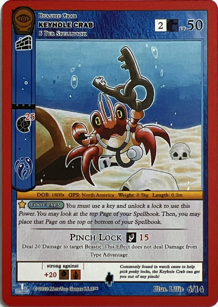 Keyhole Crab [Seance: First Edition Release Event Deck]