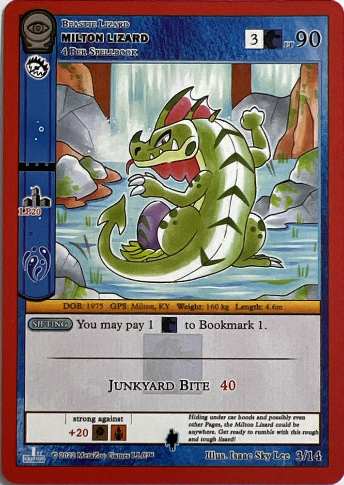 Milton Lizard [Seance: First Edition Release Event Deck]