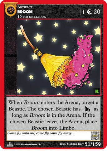 Broom [Cryptid Nation: Kickstarter Edition]