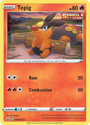 Tepig (SWSH172) [Sword & Shield: Black Star Promos]