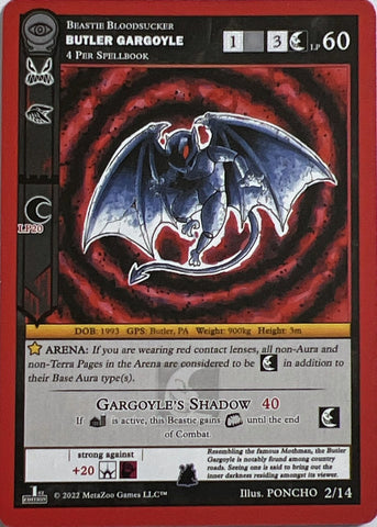 Butler Gargoyle [Seance: First Edition Release Event Deck]