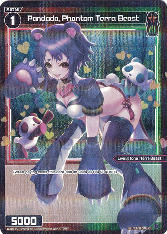 Pandada, Phantom Terra Beast (Parallel Foil) (WXDi-P02-092P) [Changing Diva]